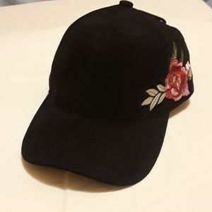 ladies black cap